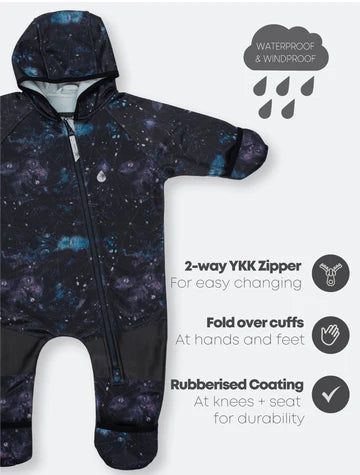 All Weather Fleece Onesie - Astral Sky