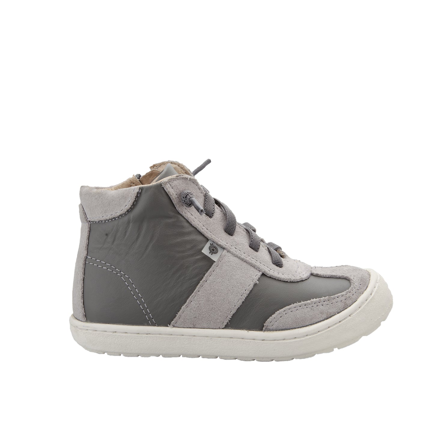 Travel High Top - Grey/Grey Suede