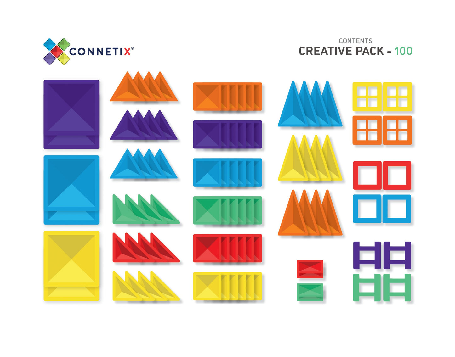 Rainbow Creative Pack (102pc)