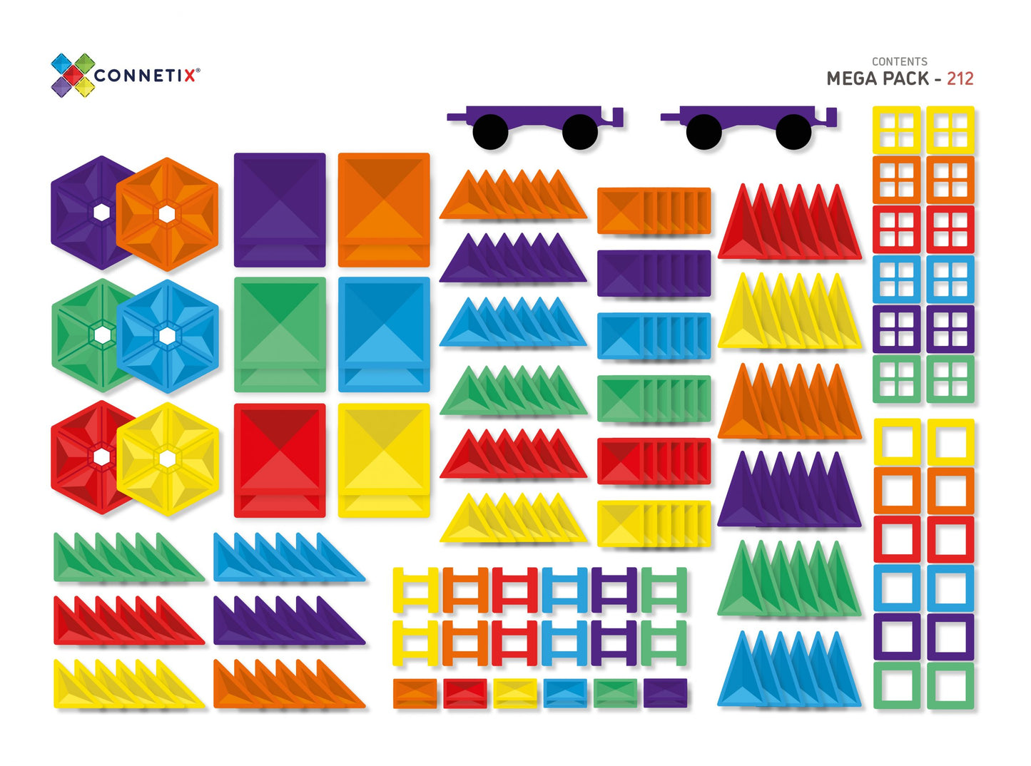 Rainbow Mega Pack (212pc)