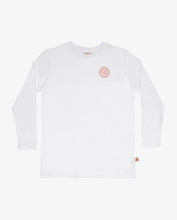 Load image into Gallery viewer, Smiley LS Tee - GRLFREND White
