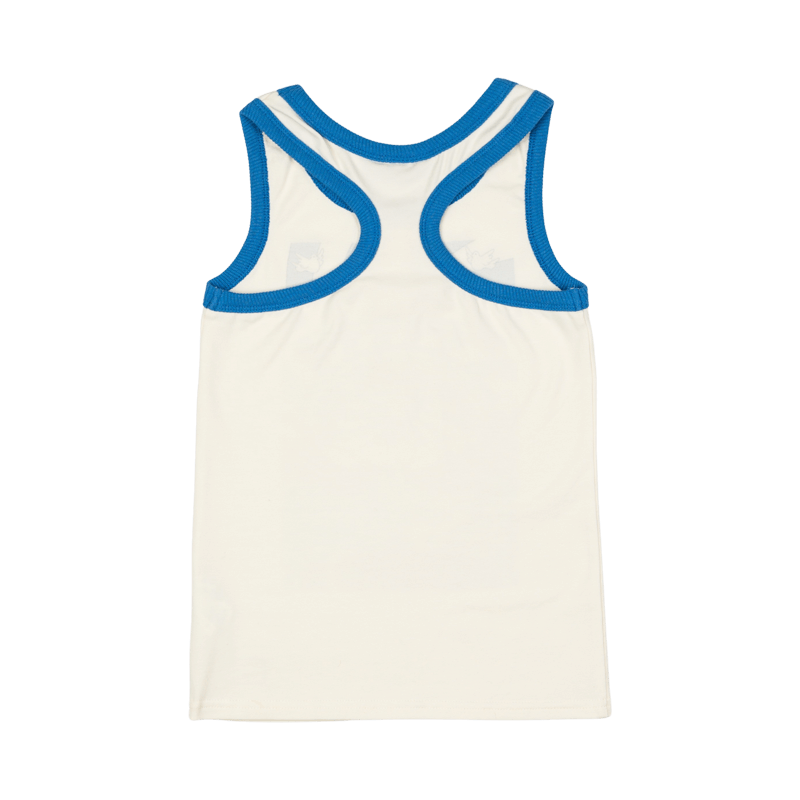 Peace Singlet Top - Cream