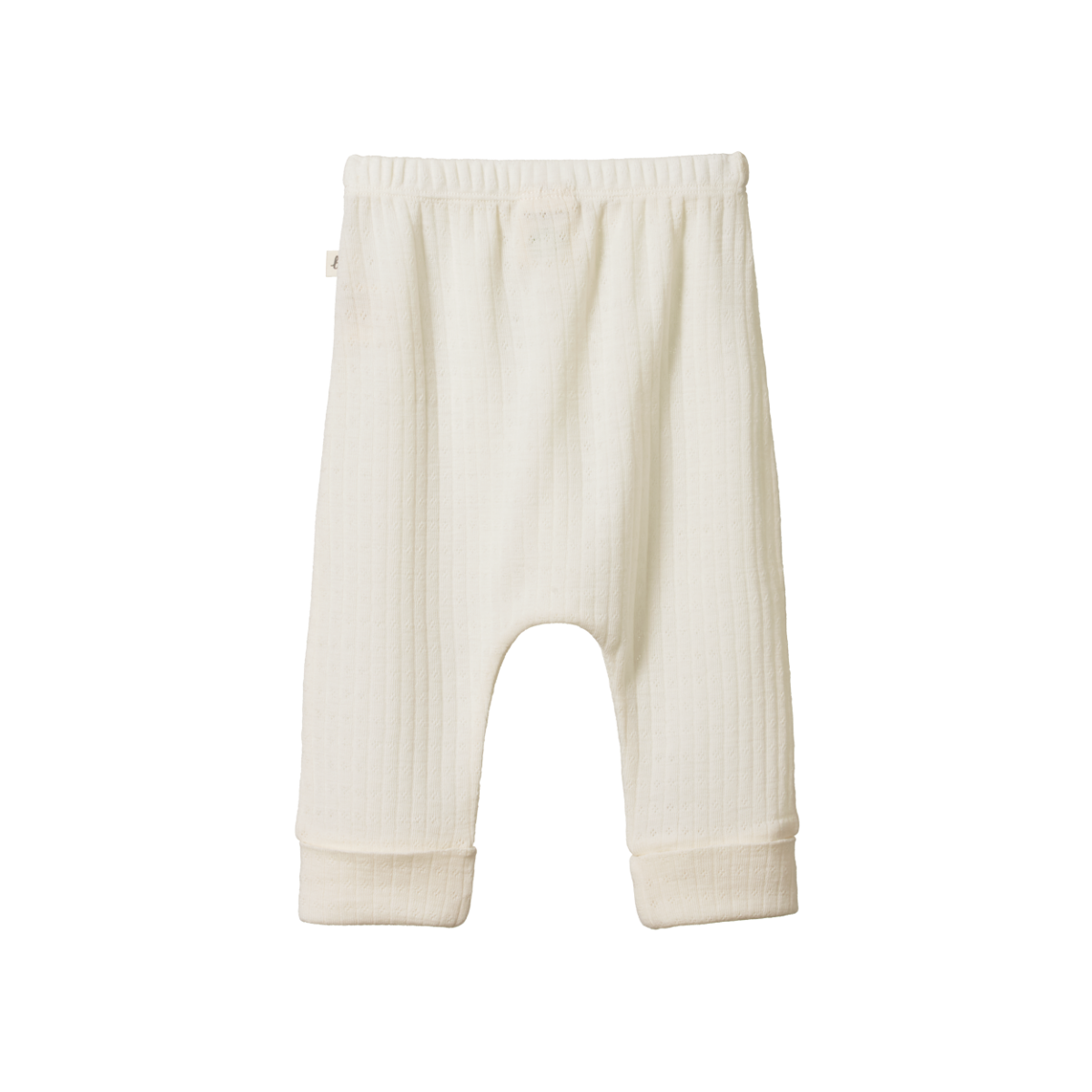 Drawstring Pants Pointelle - Natural