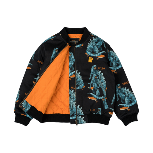 Hello Dino Zip Front Jacket