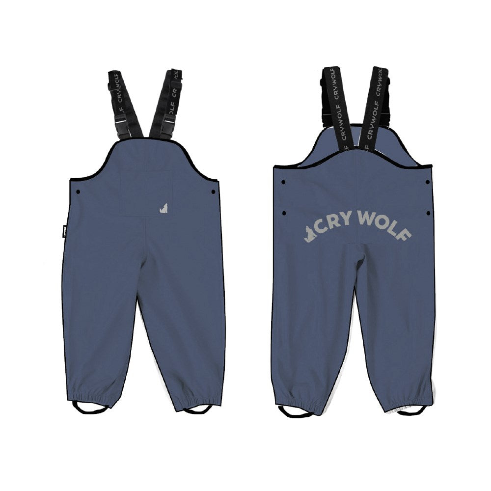Rain Overalls - Indigo