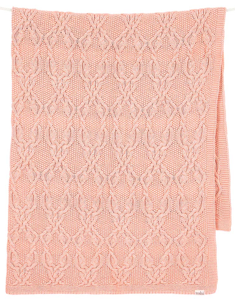 Organic Blanket - Bowie Blossom