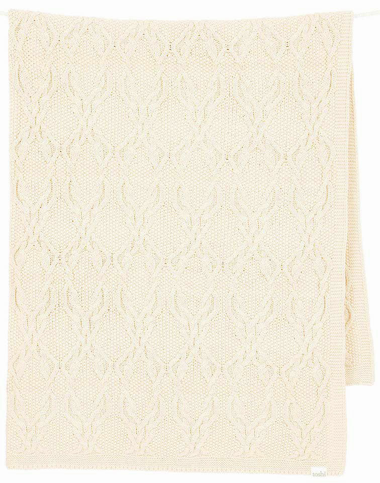 Organic Blanket - Bowie Feather