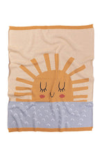 Load image into Gallery viewer, Sunshine Baby Blanket - Sky/Natural
