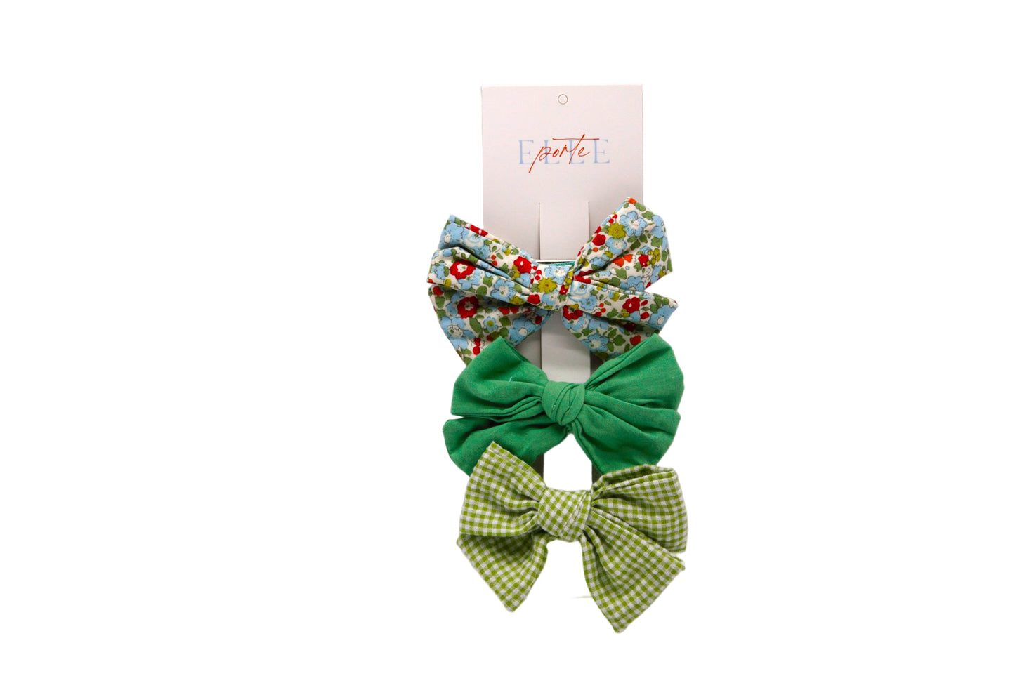 Bows 3pk - Green