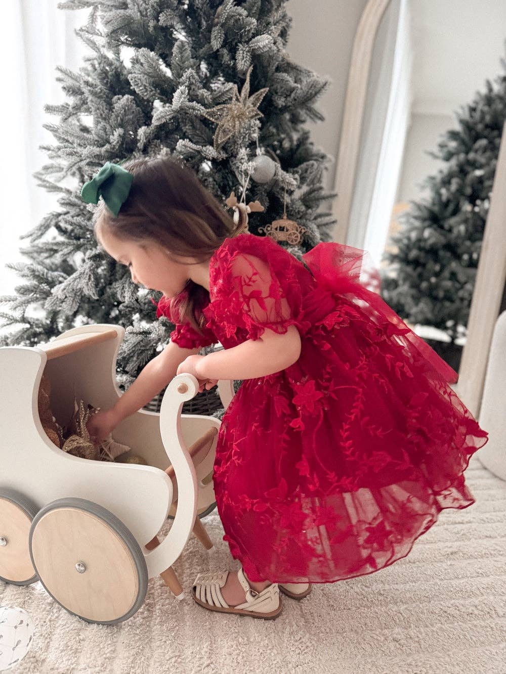 Vienna Girls Christmas Embroidery Dress