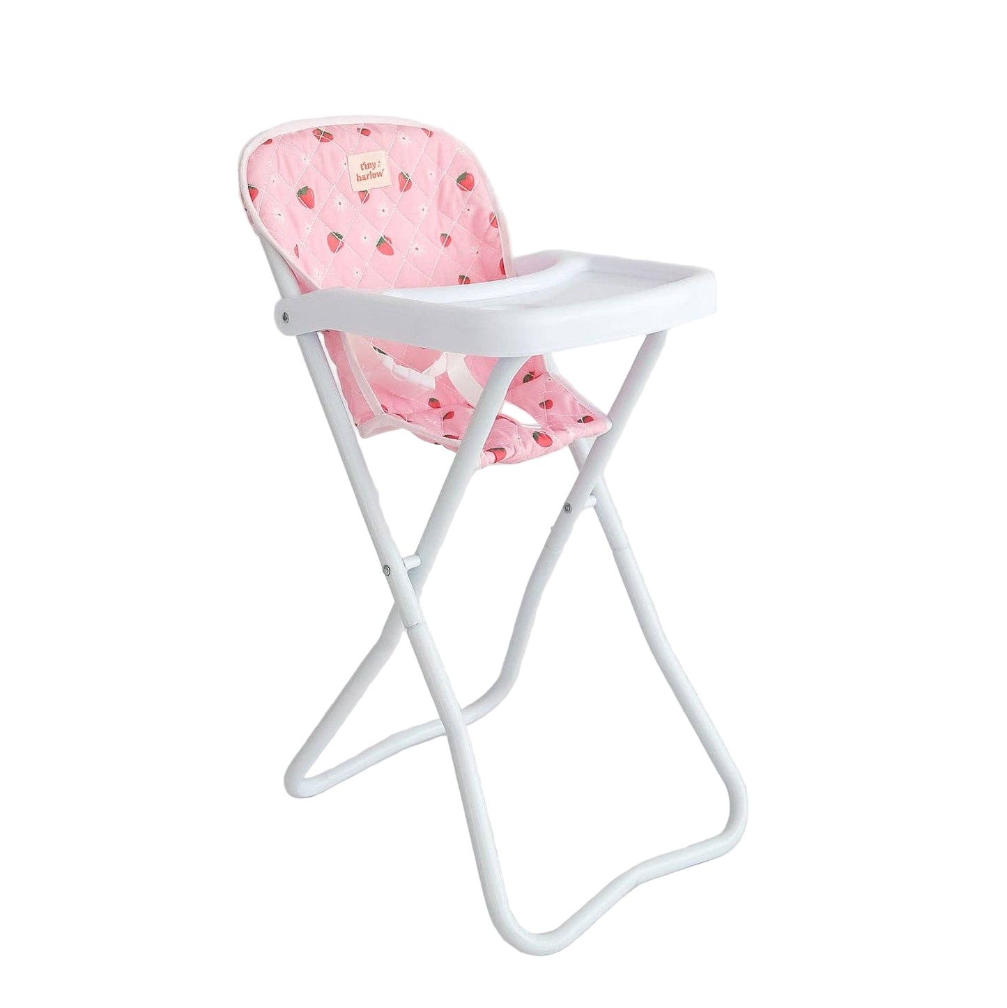Tiny Harlow Doll Highchair - Stawberry Picnic