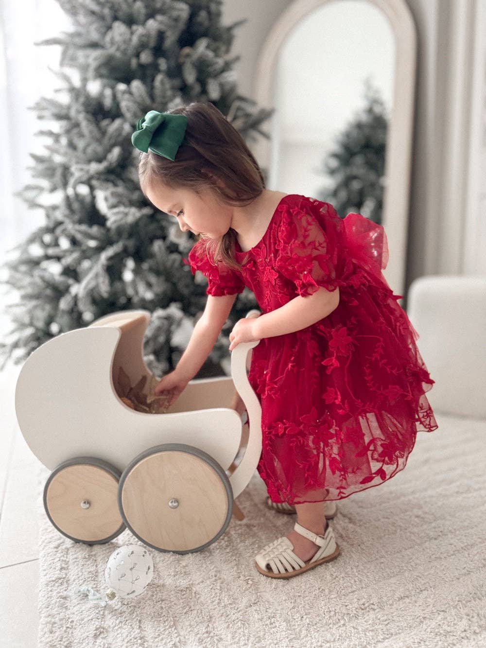 Vienna Girls Christmas Embroidery Dress