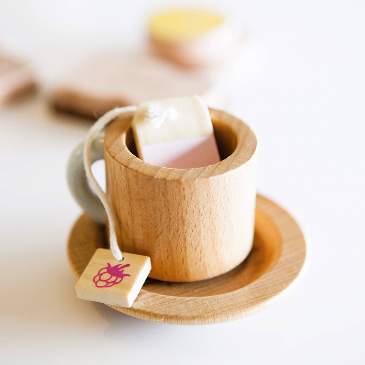Wooden Tea Set