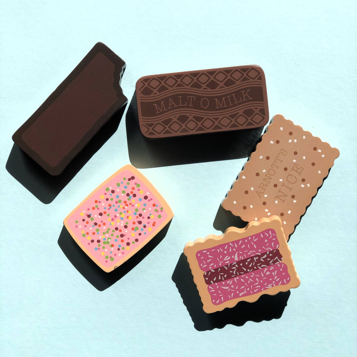 Wooden Arnott's Biscuits Set