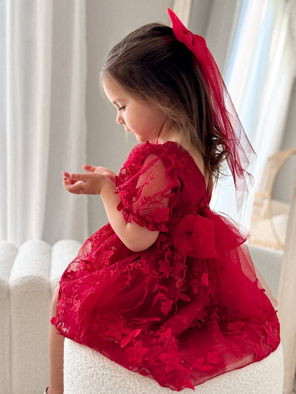 Vienna Girls Christmas Embroidery Dress