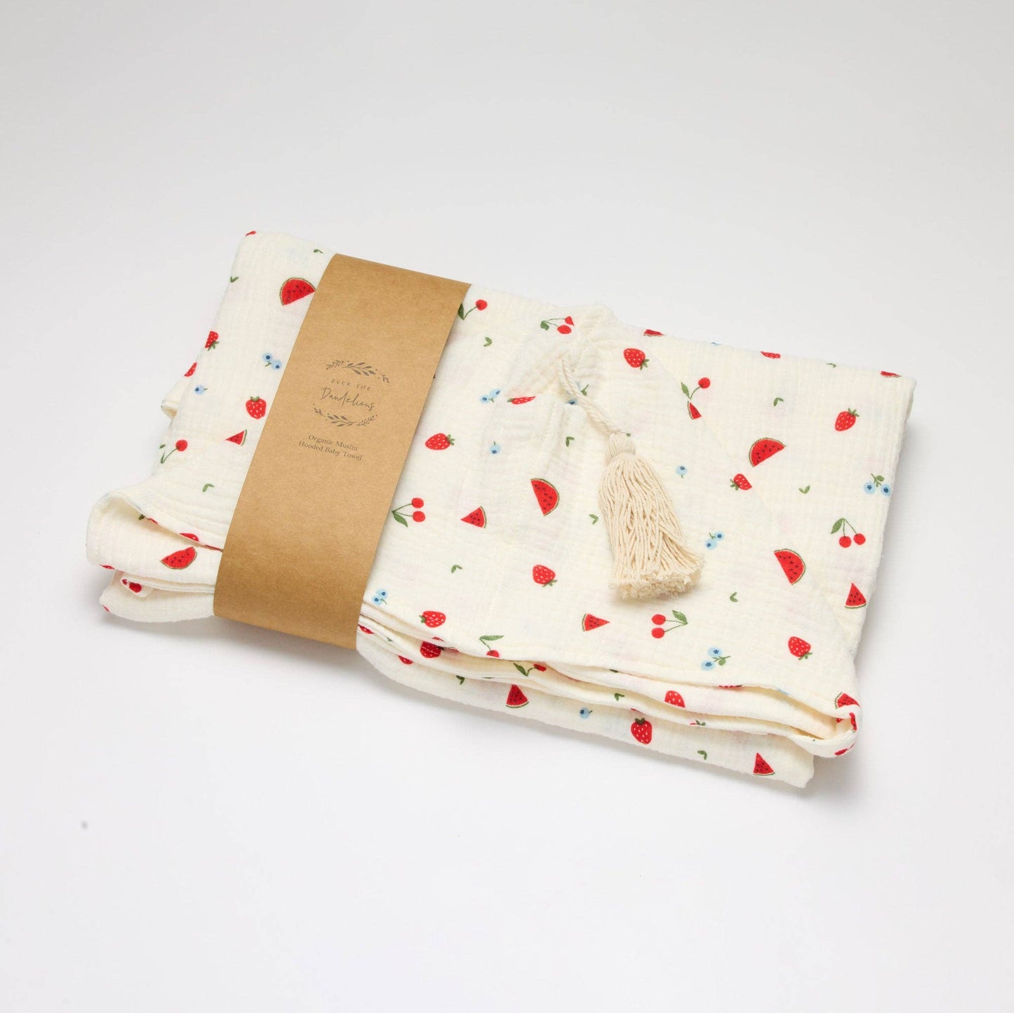 Hooded Towel with Tassel - Sweet Pickings