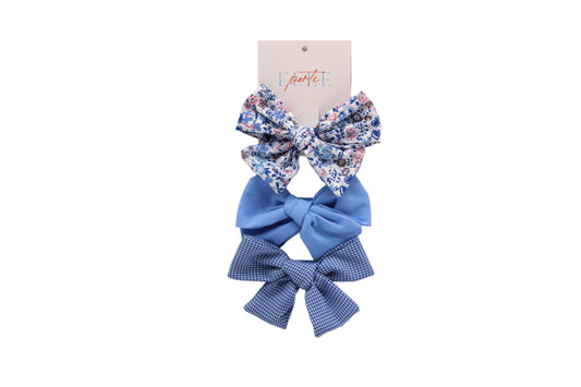 Bows 3pk - Blue