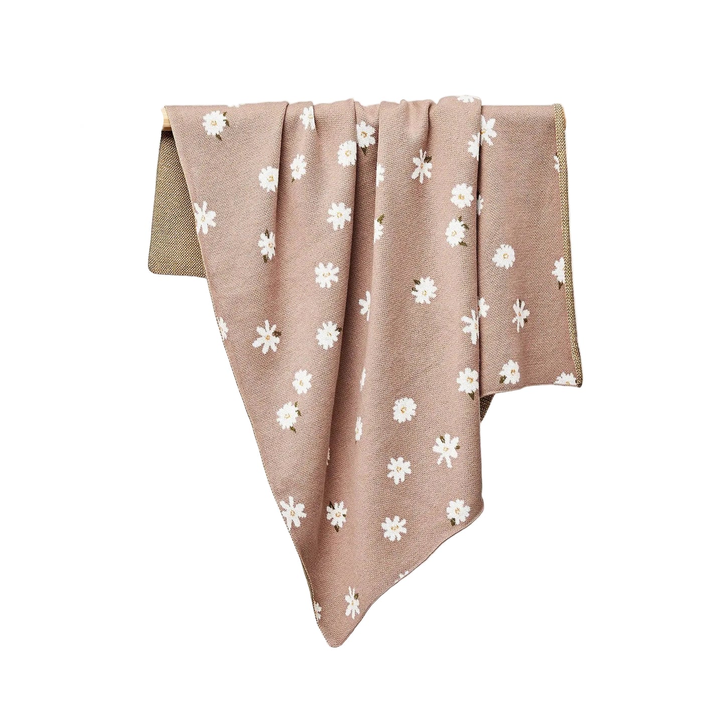 Daisy Blanket in Mushroom