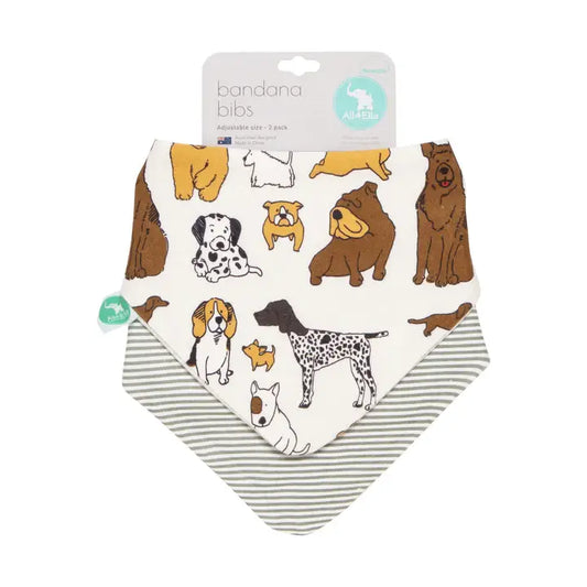 Bandana Bibs 2pk - Dog Breed