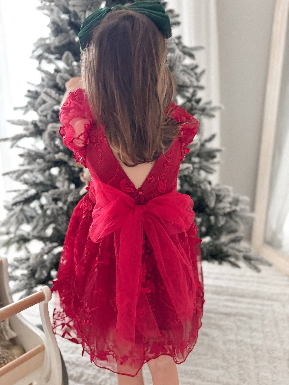 Vienna Girls Christmas Embroidery Dress