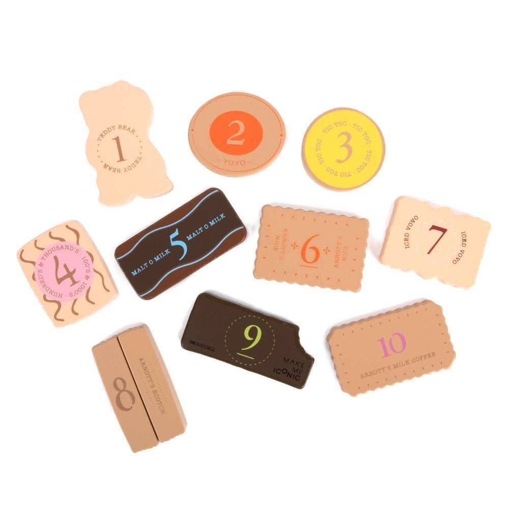 Wooden Arnott's Biscuits Set