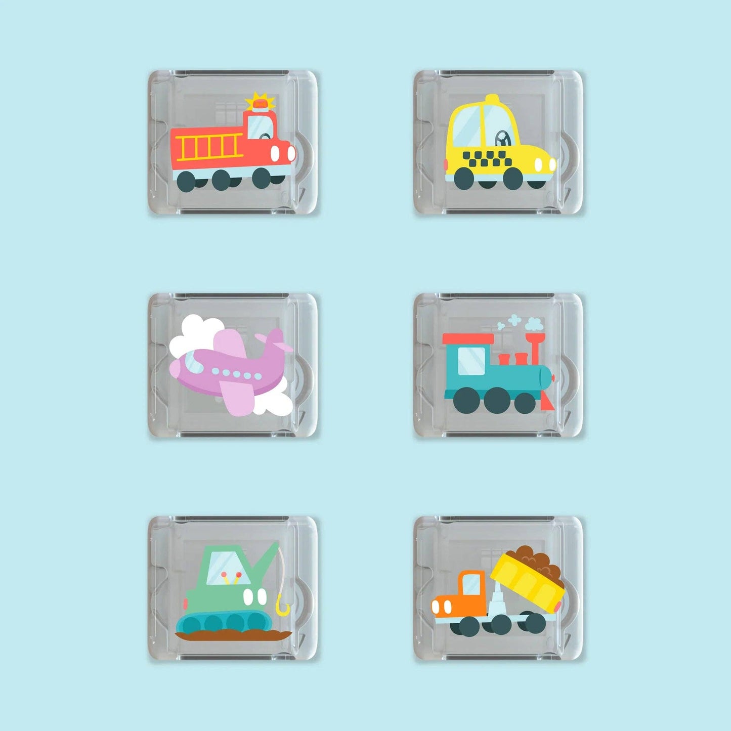 Limited Edition Light-Up Cubes, 6-Pack Auto Gift Set