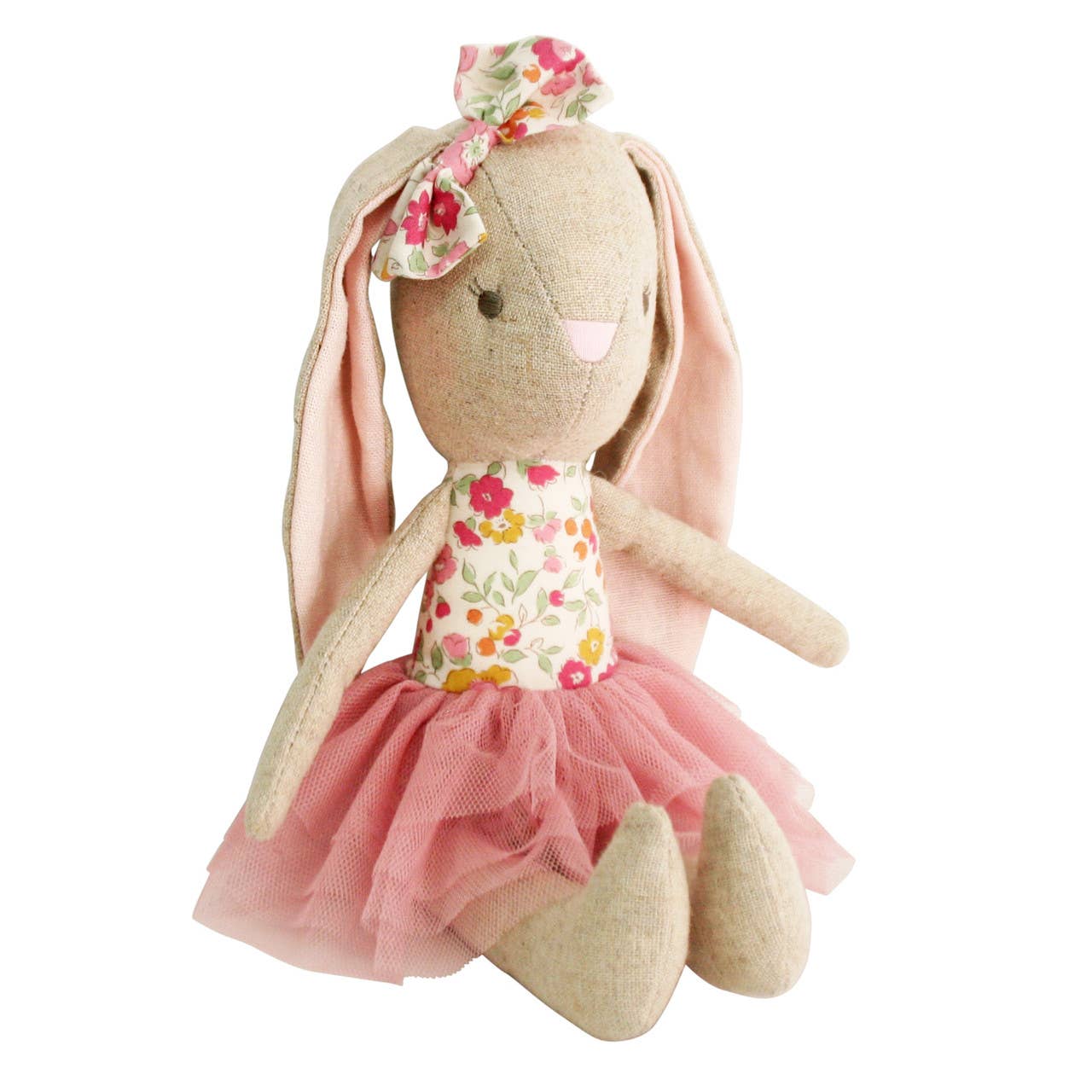 Linen Baby Pearl Toy - Rose Garden