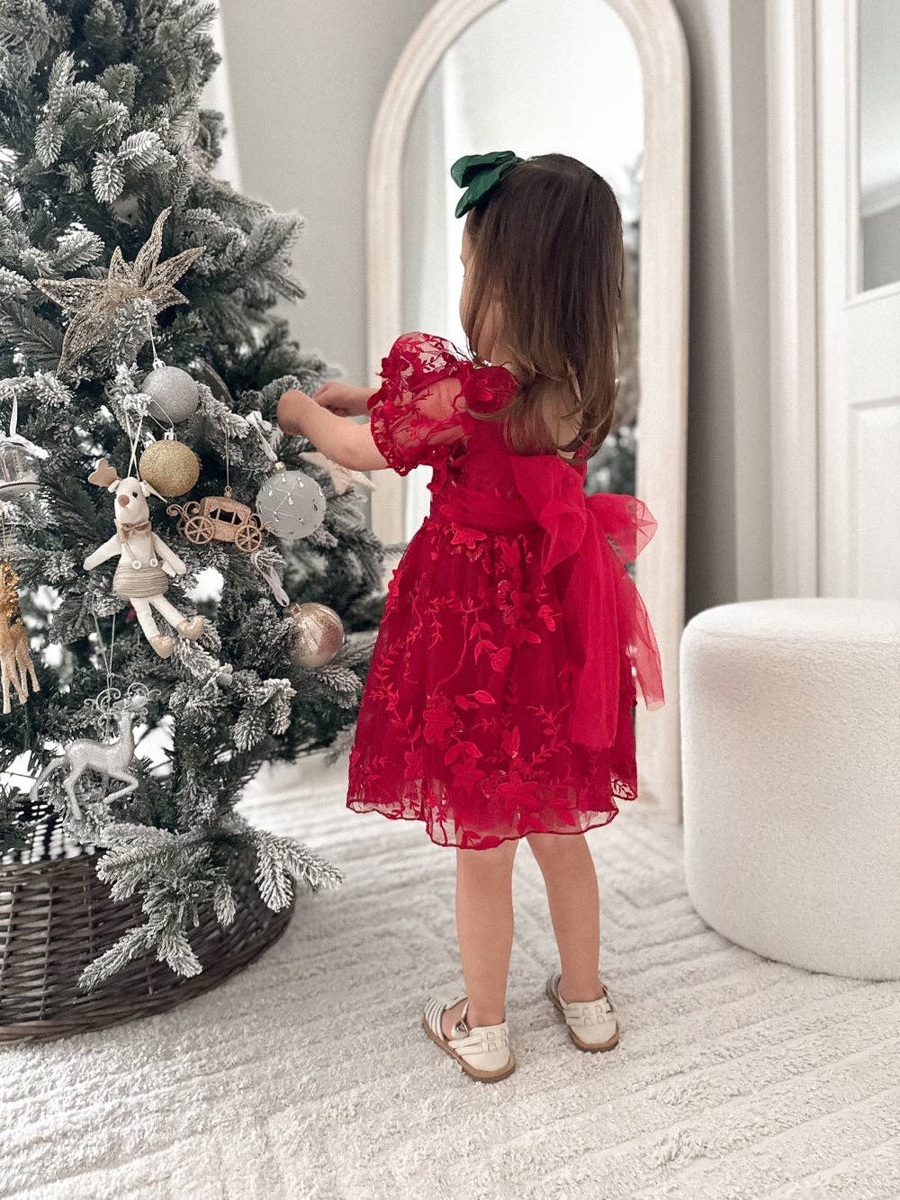Vienna Girls Christmas Embroidery Dress