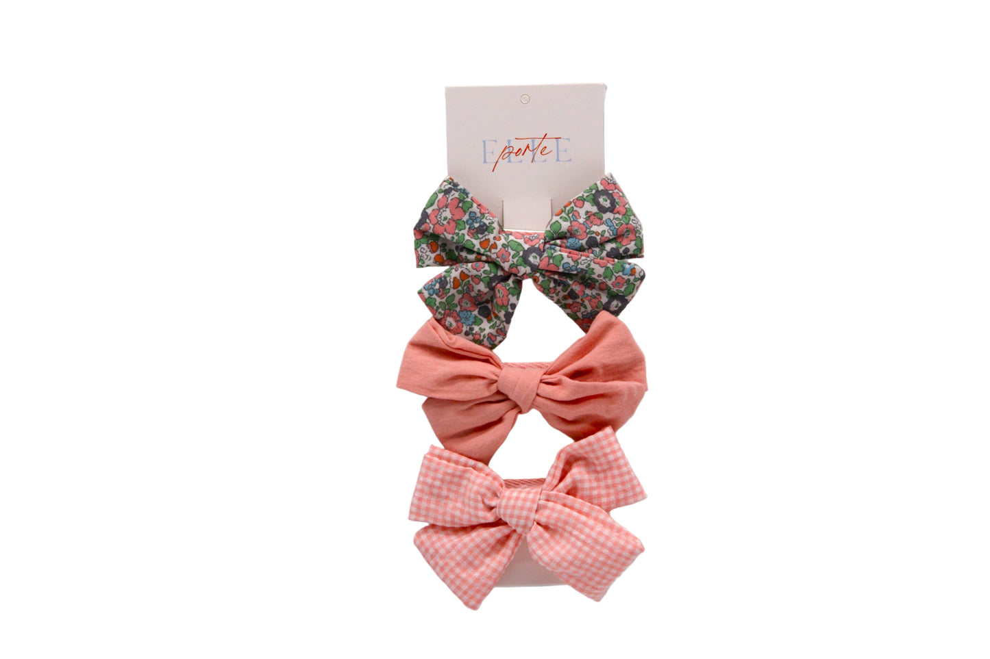 Bows 3pk - Pink