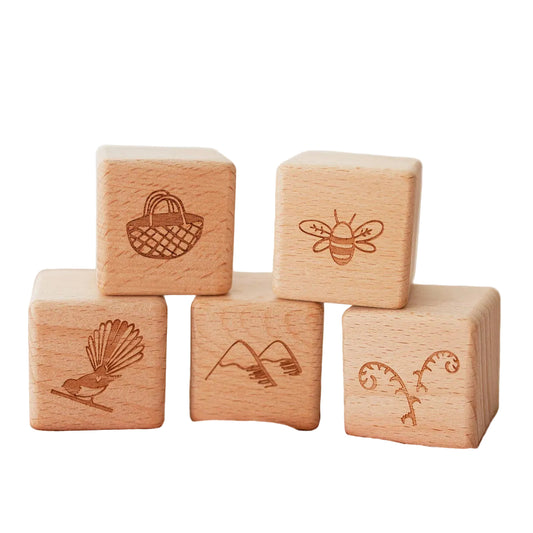 Aroha Wooden Block Set
