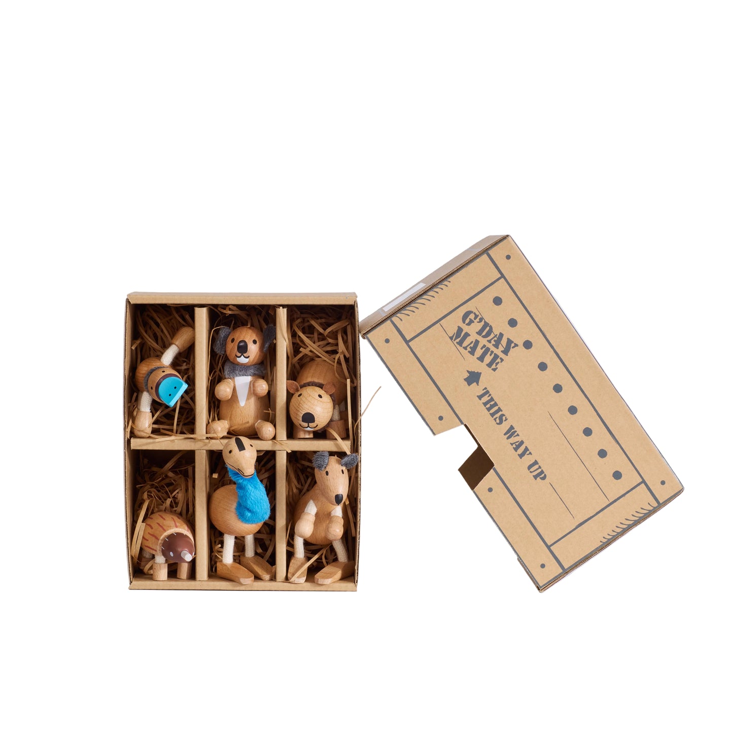 Outback Bundle – 6 Australian Anamalz in Gift Crate