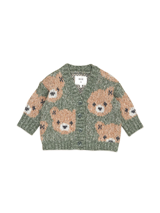 Light Spruce Huxbear Boxy Cardi