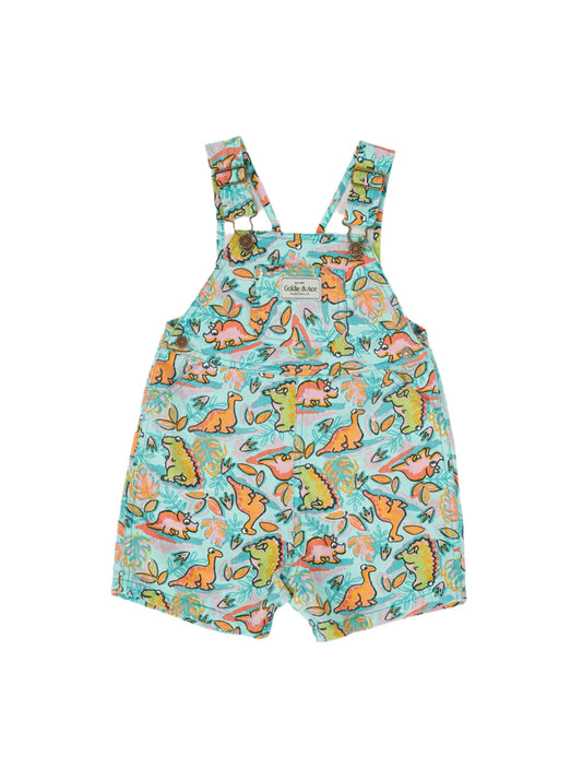 Burton Dino Jungle Denim Overalls