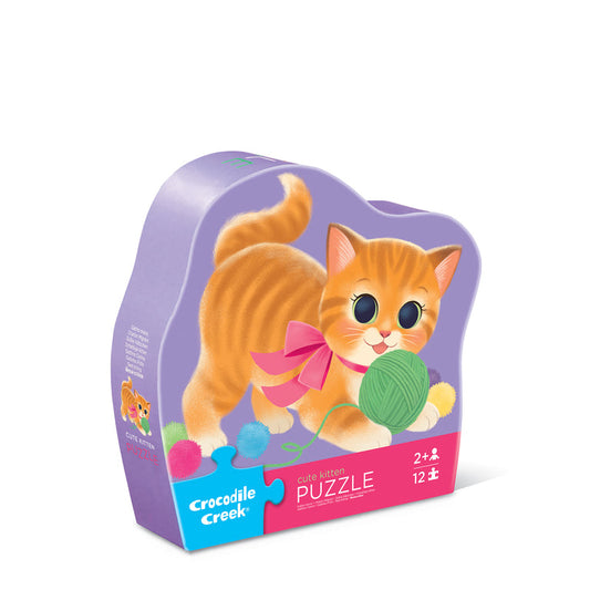 Mini Puzzle - Cute Kitten (12pc)