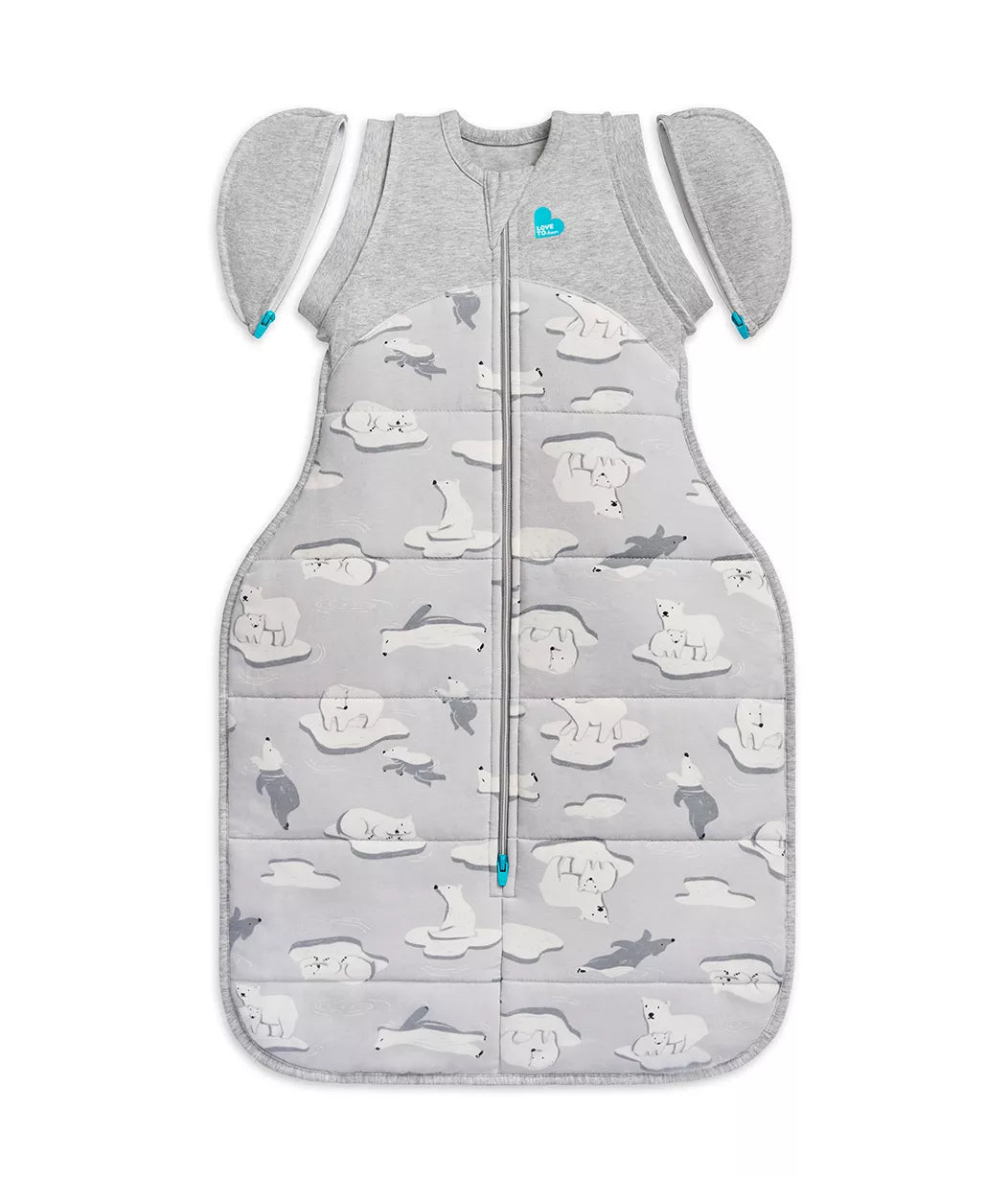 Swaddle Up Transition Bag - Grey (EXTRA WARM) 3.5 TOG