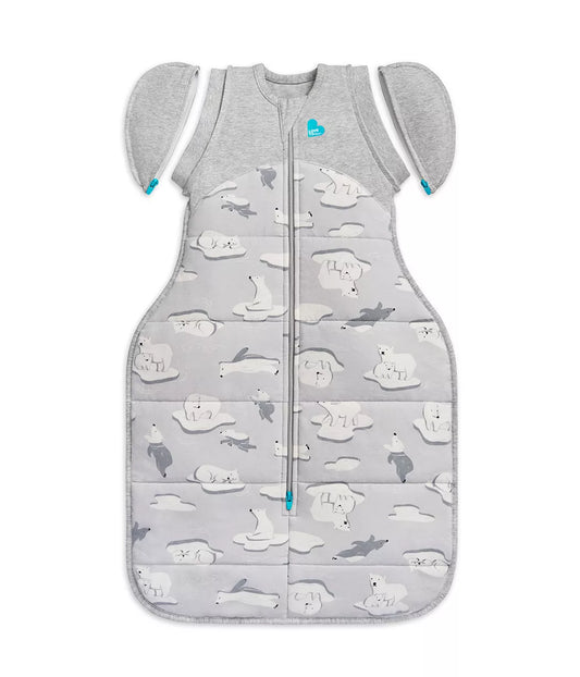 Swaddle Up Transition Bag - Grey (EXTRA WARM) 3.5 TOG