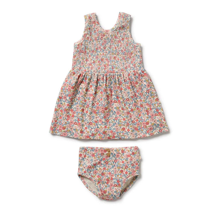 Summer Bloom Organic Dress Set