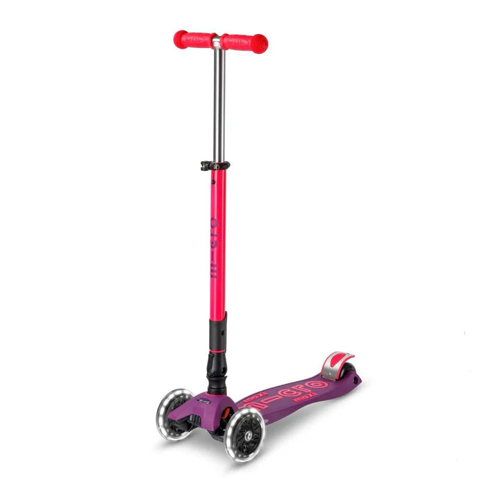 Maxi Micro Deluxe 3-wheel Foldable Scooter LED