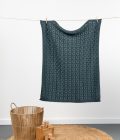 Vintage Knit Blanket -  Marine
