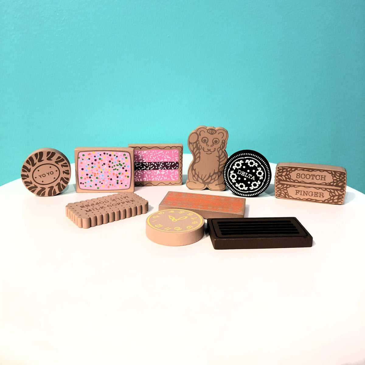 Wooden Arnott's Biscuits Set