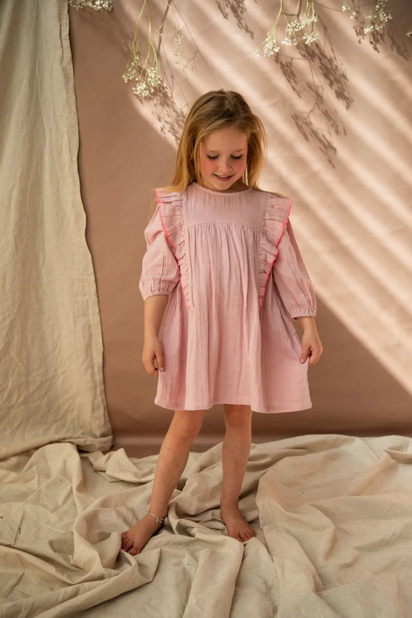 Agatha Dress - Pink Lady Apple