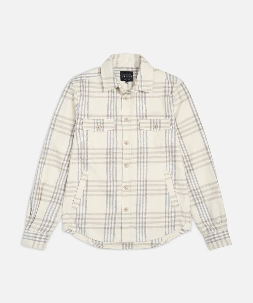 The Alamo L/S Shirt - Off White Wheat