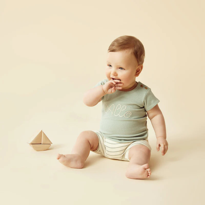 Allo Organic Rib Tee