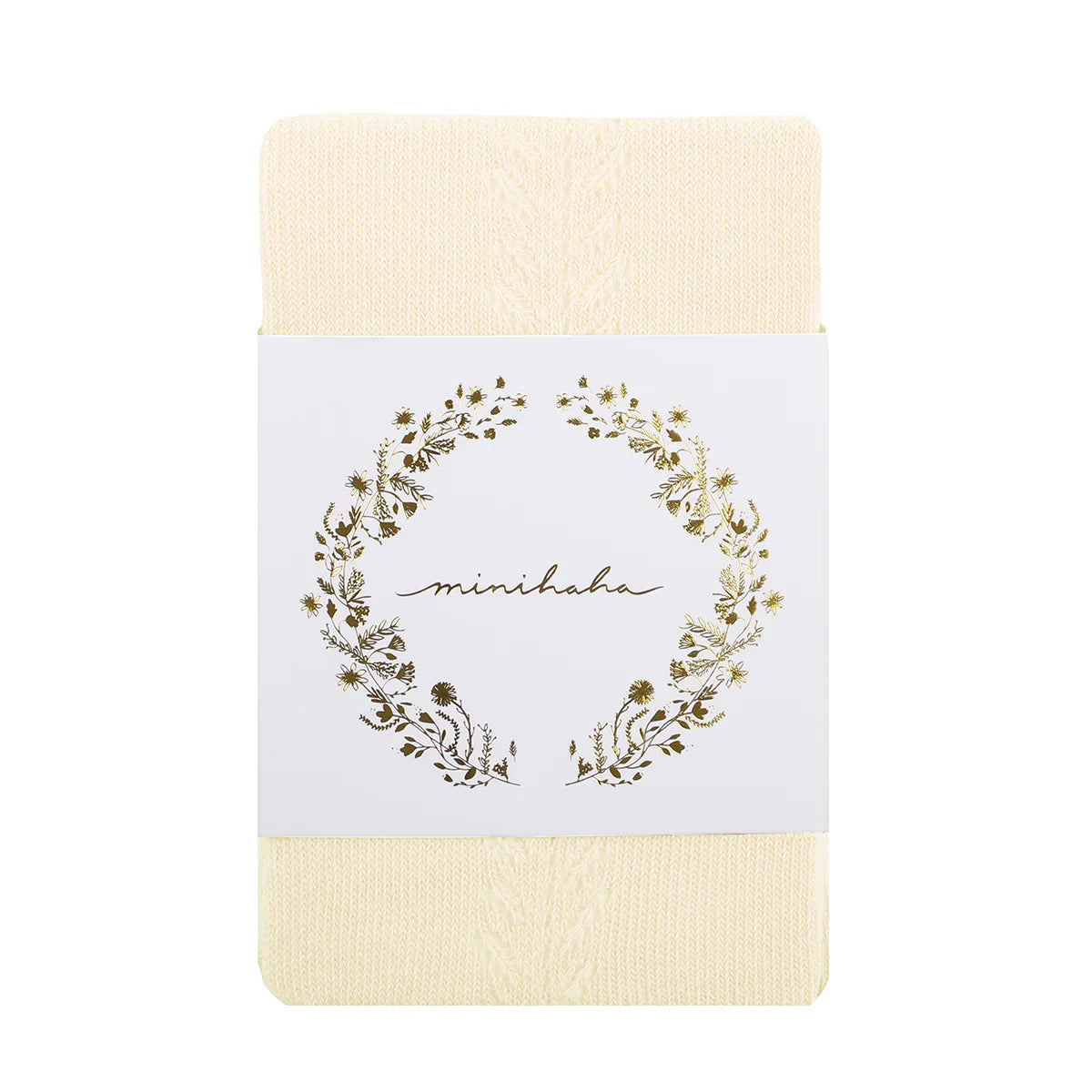 Open Work Tights - Almond