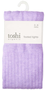 Organic Footed Tights - Dreamtime Amethyst