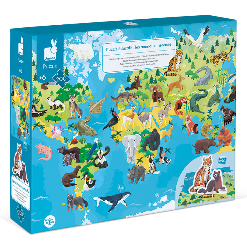 Endangered Animals Puzzle