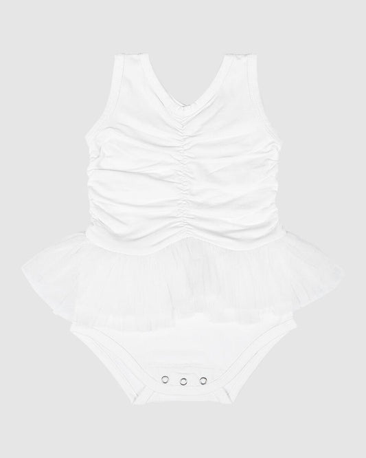 Ari Tutu Playsuit - White