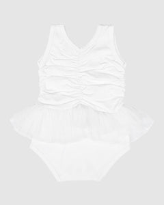 Ari Tutu Playsuit - White