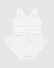 Load image into Gallery viewer, Ari Tutu Playsuit - White

