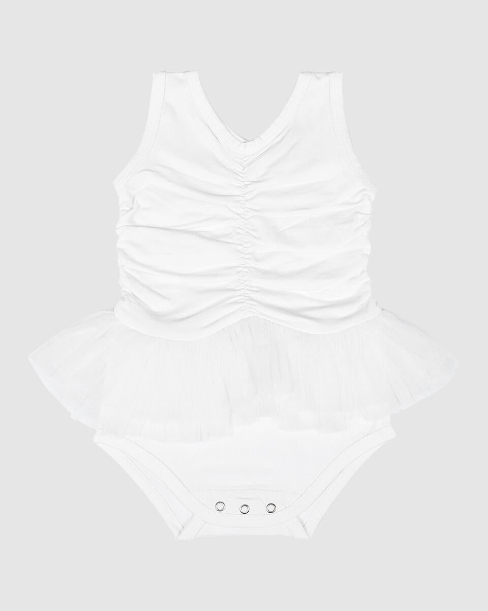 Ari Tutu Playsuit - White